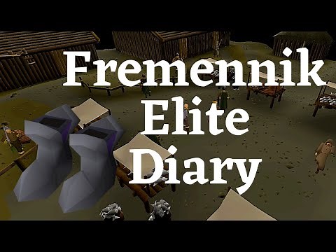 Fremennik Elite Diary Guide
