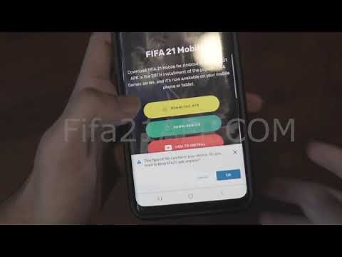 how to download FIFA 21 on your Android mobile phone