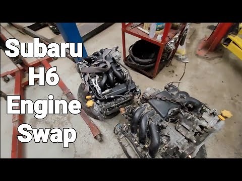 Step-by-step Subaru engine swap (H6 EZ30)