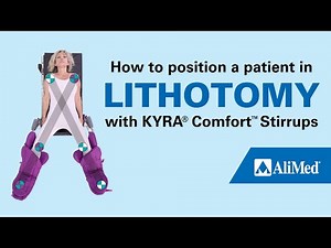How to position a patient in lithotomy with KYRA® Comfort™ Stirrups