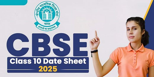 CBSE 10th Final Exam Date Sheet 2026 Out, Download CBSE Class 10 Time Table Here