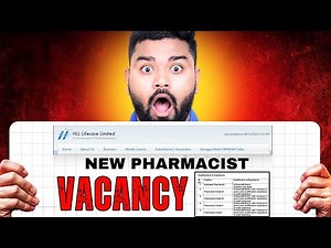 HLL Pharma Recruitment 2025 | Apply Online | Govt Job Vacancy | HLL Lifecare Limited Jobs