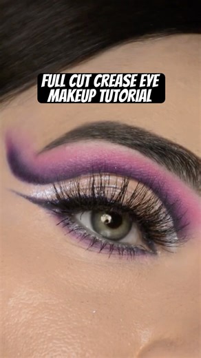 Full Cut Crease Eye Makeup #eyemakeup #cutcrease #eyeshadowtutorial #eyeshadow