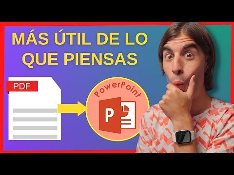 Cómo CONVERTIR PDF a POWERPOINT | TRANSFORMAR PDF a .PPT o .PPTX