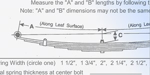 How To Measure Leaf Springs - EATON Detroit Spring