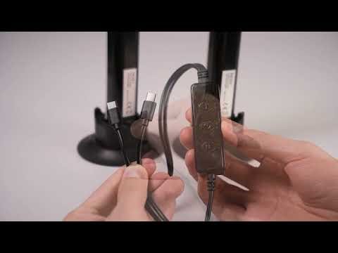 Unboxing a Music-Sync LED Column | No App Needed, Just an IR Remote!