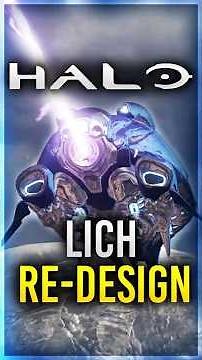 Halo 3 Mod RE-DESIGNS THE LICH #halo #halomcc #halomods