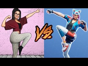 FORTNITE DANCE CHALLENGE IN REAL LIFE #4