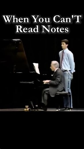 When you can't read notes #piano #memes #classicalmusic #pianomusic #pianist #music #shorts #short