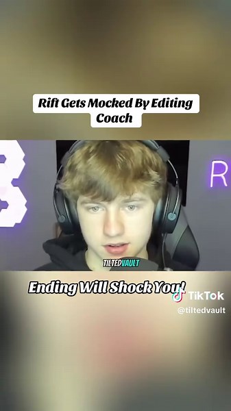Ryft Gets Mocked By Editing Coach in Hilarious Way