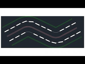 AutoCAD 2D: Horizontal Curve for Road Design