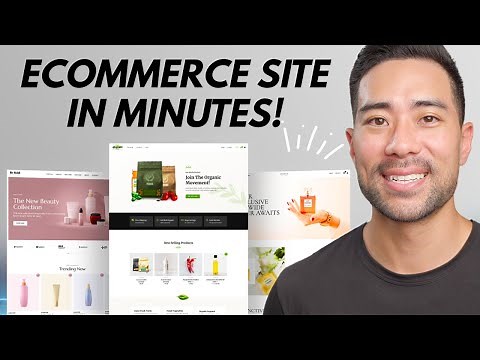 How To Create an eCommerce Website in Minutes!