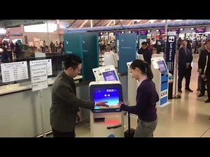 チェックイン操作のイメージ