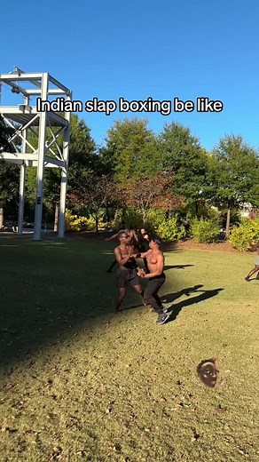 Indian slap boxing is lit😂 *stunts were done by professionals*