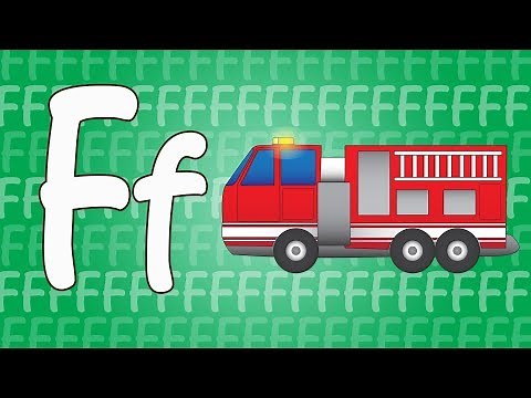 Letter F Song for Kids - Words that Start with F - Animals that Start with F