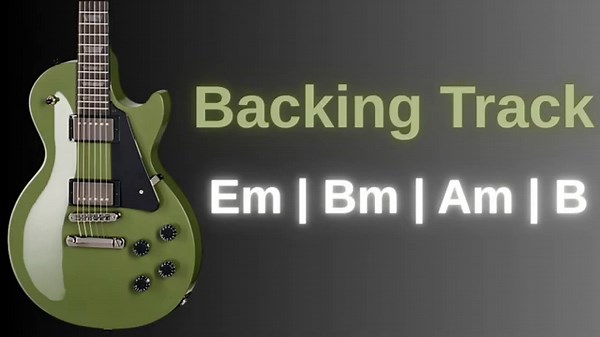 E Minor Guitar Backing Track