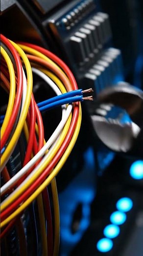 🛠️ Precision Wiring: How to Strip Electrical Wires Like a Pro (Close-Up Tutorial)