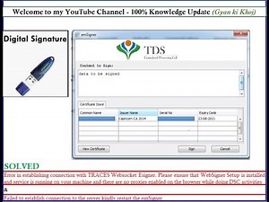 Emsigner DSC Problem Solved