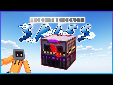 FTB Skies Wireless Crafting + Ore Processing EP6