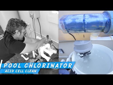 Cleaning a Pool Chlorinator Cell with Hydrochloric Acid - Easy Guide