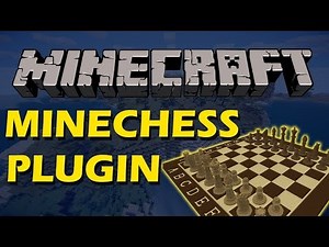 Play chess on a huge board in Minecraft with Mine Chess Plugin