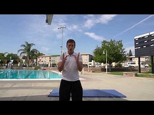 Skill Introduction and Forward Jump Hold (Springboard diving drills tips and tutorials)
