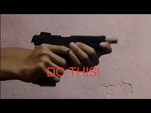 How To Turn Your Spring Type Airsoft Pistol To Semi Automatic