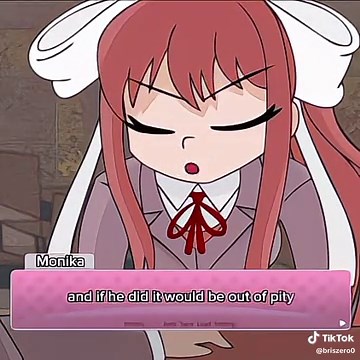 Monika Edit from Doki Doki Literature Club Clips