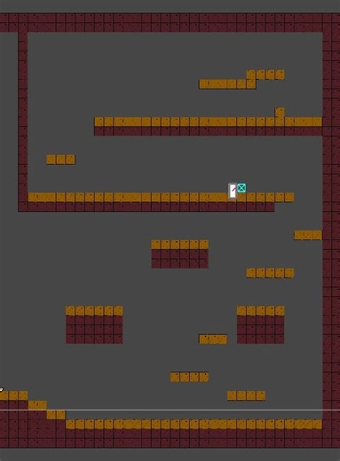 Side scroll pathfinding