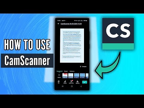 How to Use CamScanner (2024) - CamScanner Document Scanning