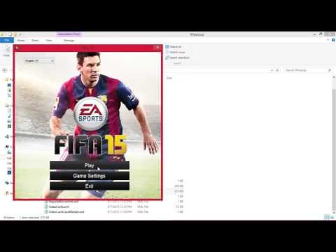 How to fix FIFA 15 config file crash problem