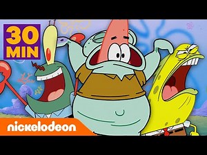 スポンジ・ボブ | 入れ替わり特集30分！| ニコロデオンジャパン