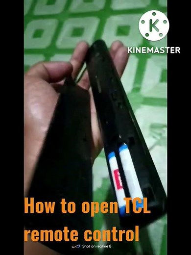 How to open TCL remote control