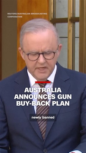 CNN on Instagram: "Australian Prime Minister Anthony Albanese announced a national buy-back scheme for firearms following the Bondi Beach shooting."
