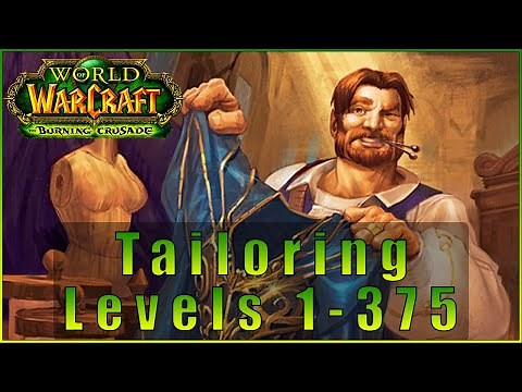 TBC Tailoring Guide 1-375 - Fast and Cheap, Step by step guide to 375 tailoring in Classic TBC WoW
