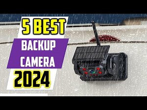 ✅Best 5 Backup Camera Reviews in 2024 | Best Wireless Backup Camera Buying Guide
