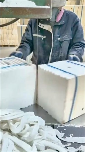 Craft Meets Machine — The Most Satisfying Ceramic Fiber Cutting Ever!