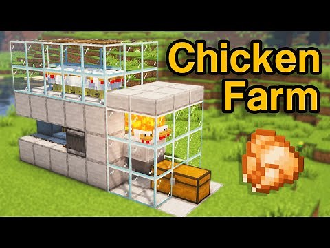 Minecraft Cooked Chicken Farm