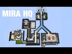Building Among Us Maps in Minecraft - Mira HQ