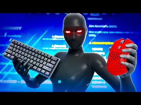 *NEW* BEST PC Keyboard & Mouse Settings, Sensitivity + Keybinds In Fortnite!