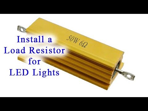 How to Install a Load Resistor for LED Lights (The Theory, Wiring Diagrams, etc)