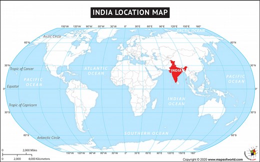 India Maps - Geographic and Political Information