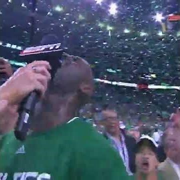 'ANYTHING IS POSSIBLE!' - Kevin Garnett after winning 2008 NBA Finals, 16 years ago today 🏆