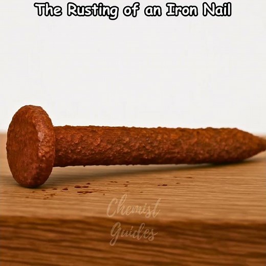 How an Iron Nail Rusts Over Time | 10 Stages Visualized