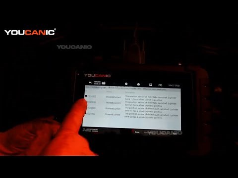 Mercedes-Benz P0343, P0348, P0368, P0393 - Intake and Exhaust Camshaft Cylinder 1 & 2