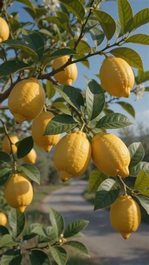 Fresh Lemon Magic! 🍋 You Won’t Believe What Happens! #Shorts #Lemon #Viral #harvest