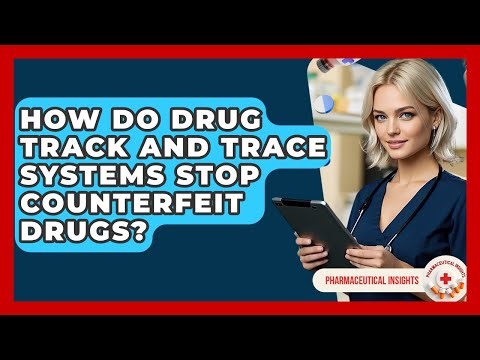 How Do Drug Track And Trace Systems Stop Counterfeit Drugs? - Pharmaceutical Insights
