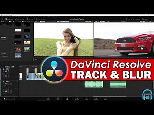 DaVinci Resolve - Track and Blur