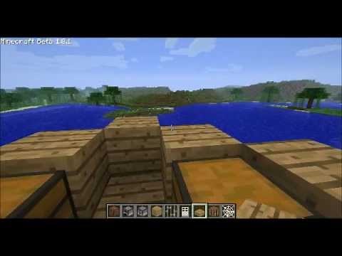 minecraft - How to build a pirate ship - full guide