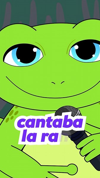 ¡Aprende la canción de la rana! 🐸 Divertido para niños #aprenderjugando #infantil